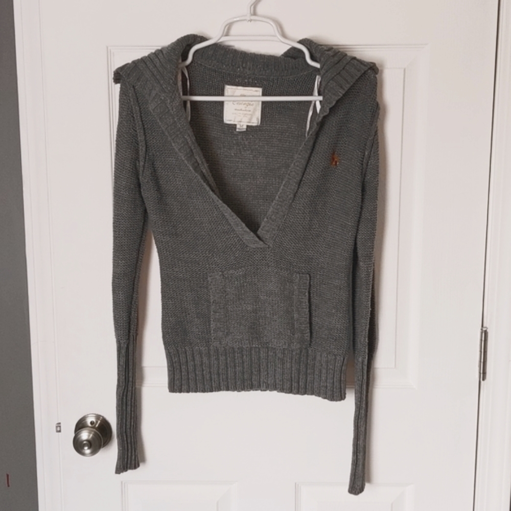 Grey knit Energie sweater